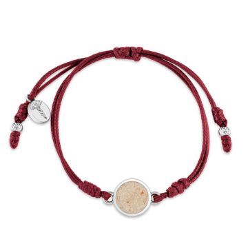 Touch The World - Maroon Staff of Hermes Bracelet | Humanitarian Medical Care