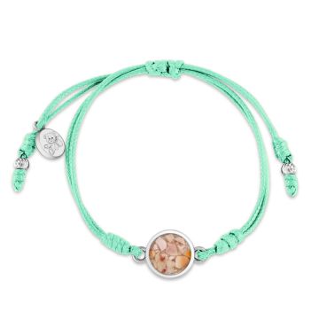 Touch The World - Mint Green Teddy Bear Bracelet | Childhood Cancer Care & Research