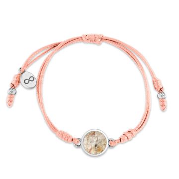 Touch The World - Peach Infinity Bracelet | Autism Awareness