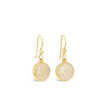 Sandglobe Earrings - Gold