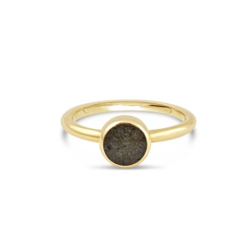 Gold Overlay Stacker Ring | The Original Beach Sand Jewelry Co. | Dune Jewelry