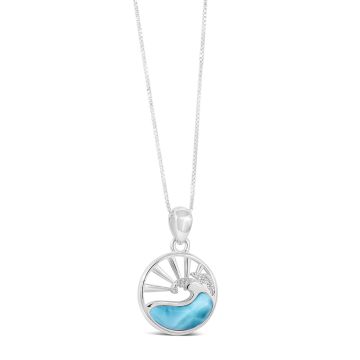 Swell Necklace - Larimar