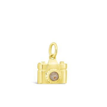 Collectible Travel Treasures™ Customizable Camera Charm - 14k Gold Vermeil