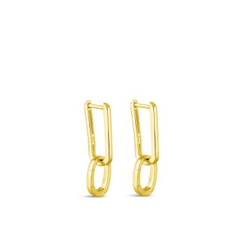 Collectible Travel Treasures™ Charm Holder Earrings - 14k Gold Vermeil