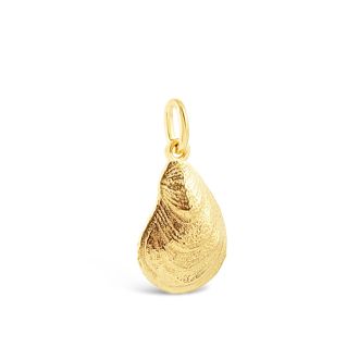 Collectible Travel Treasures™ Mussel Shell Charm - 14k Gold Vermeil