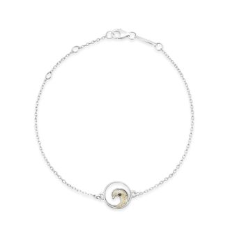 Delicate Dune Wave Bracelet | Sterling Silver | Dune Jewelry