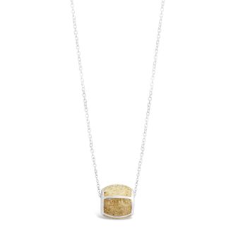 Sandbead Necklace - Barrel