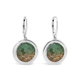Neptune Earrings - Emerald Gradient