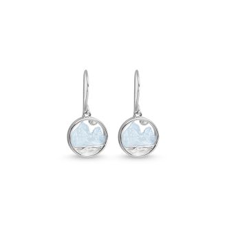 Glacier Gem Mountain Bay Earrings - Aquamarine