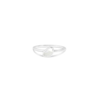 Organic Stacker Ring - Mother of Pearl