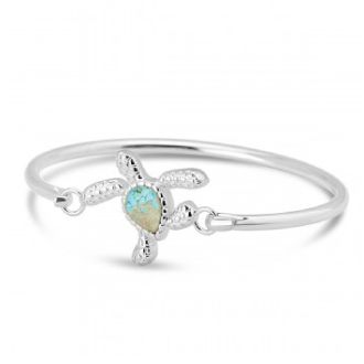 BC - Sea Turtle Bracelet - Turquoise Gradient