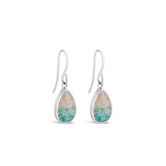 BC - Teardrop Earrings - Turquoise Gradient