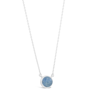 Birth Month Power Stone Necklace - September - Sapphire