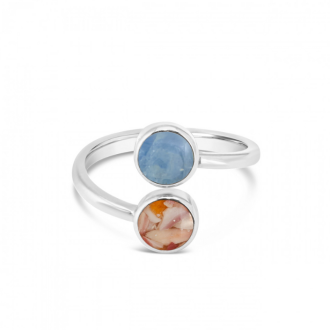 Sterling Silver Bypass Ring