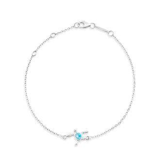 Delicate Dune Turtle Bracelet