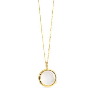 WanderLocket Locket - Round - 14k Vermeil
