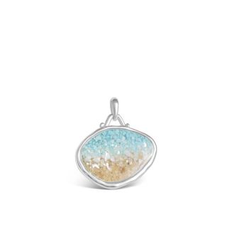 Lagoon Pendant - Dune Silver - Ocean Gradient