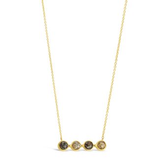 Mini Endless Summer Bar Necklace - 14k Gold. Coastal gold necklace custom crafted with beach sand and elements. Luxury personalized housewarming gifts. What is the best jewelry for a beach wedding? This is.