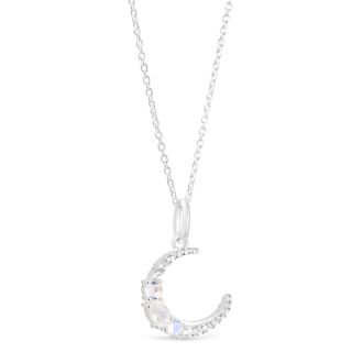 Moonstone Spirit Necklace by Tiffany Rice