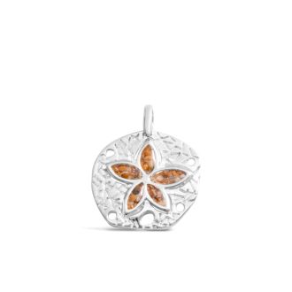 Petite Natural Sand Dollar Charm | The Original Beach Sand Jewelry Co. | Dune Jewelry
