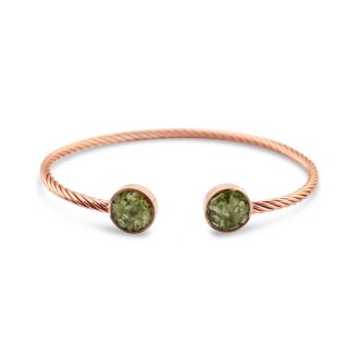 Rope Inlet Cuff - Rose Gold | The Original Beach Sand Jewelry Co. | Dune Jewelry