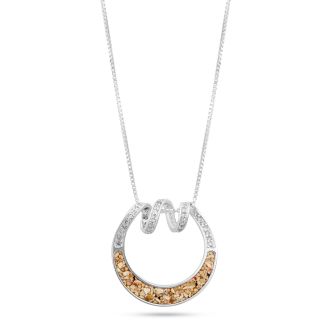 Diamond Spindrift Necklace - Sterling