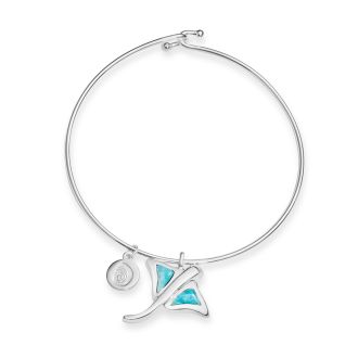 Stingray Bangle Larimar
