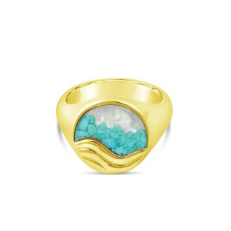 &earth - Swell Ring - Gold
