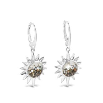 The Sun Earrings - Mother of Pearl Gradient