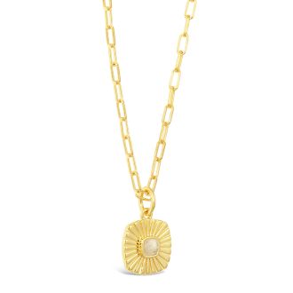 Travel Treasures Le Soleil Custom Charm Necklace Set 14k Gold Vermeil