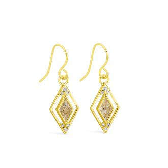Vivienne Earrings by Camille Kostek - 14k Gold Vermeil