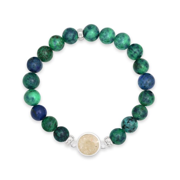 Gemstone Bracelet Azurite - Malachite & Chrysocolla | Lourdes Giftshop