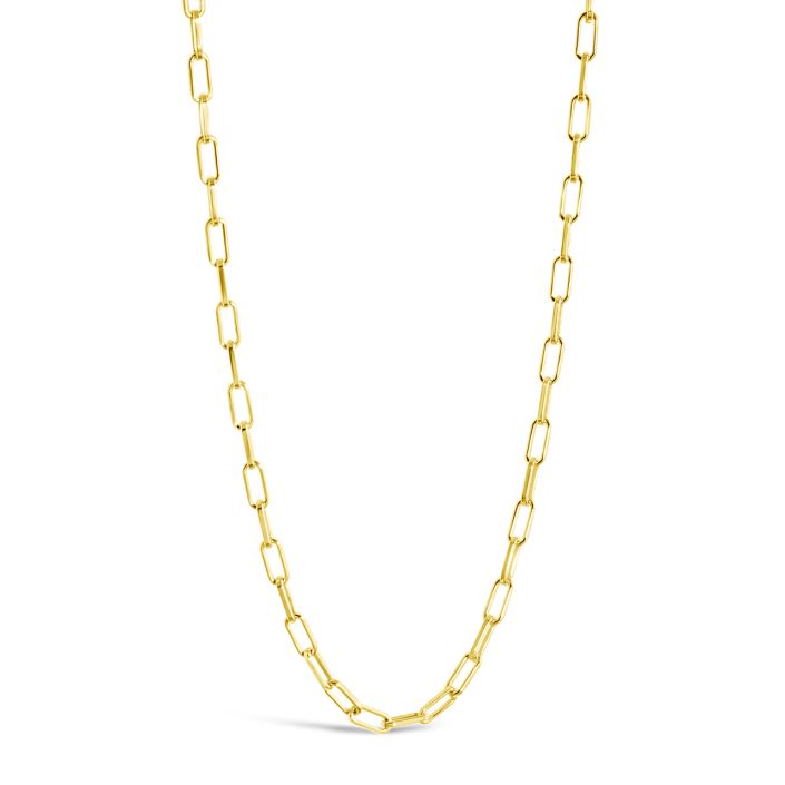 Travel Treasures™ 14K Gold Paperclip Chain Necklace 16