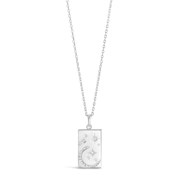 Three Layer Necklace with a Rectangle Pendant – Hollywood Sensation®