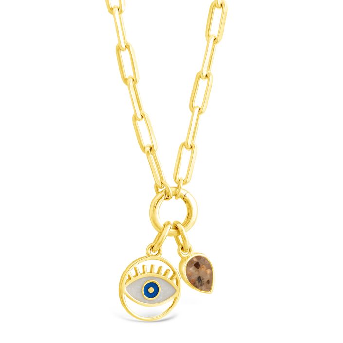 Collectible Travel Treasures Evil Eye Charm by Dune Jewelry | Customize with 5,000+ Elements