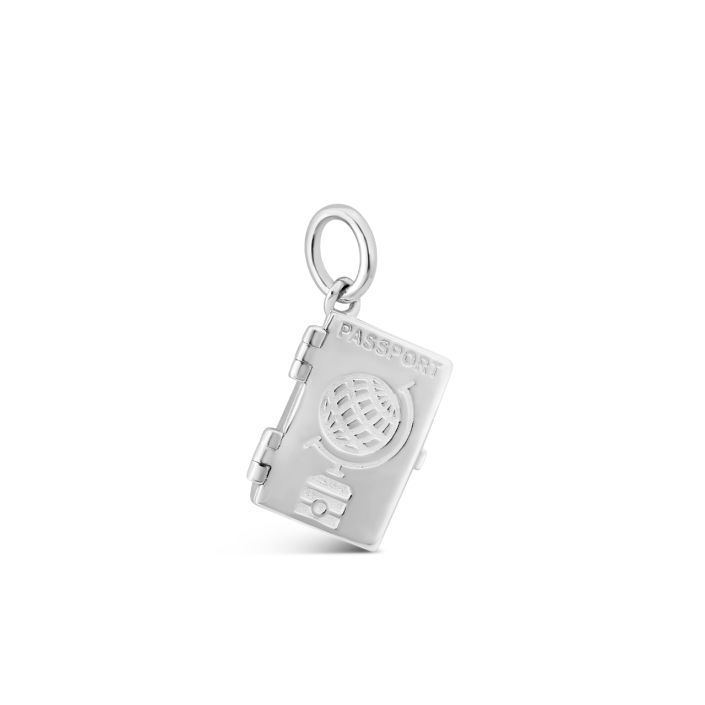 Silver Alpenglow Charm  Silver Charms for Bracelets & Necklaces