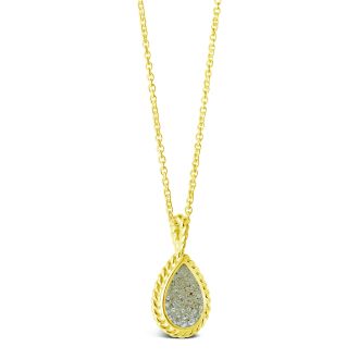 Modern Mermaid Necklace by Captain Kate - 14k Gold Vermeil - Diamond Gradient