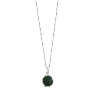 Bespoke Round Necklace - Green Sandstone