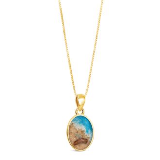 Limited Edition - Shark Week Sandrop Necklace - 14k Gold Vermeil