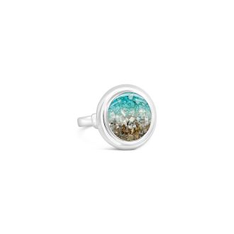 Neptune Cocktail Ring - Ocean Gradient