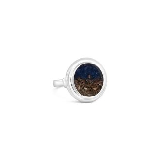 Neptune Cocktail Ring - Sapphire Gradient