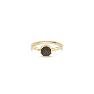 Gold Overlay Stacker Ring | The Original Beach Sand Jewelry Co. | Dune Jewelry