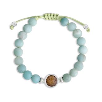 アクセサリー Vintage Stone Beads Bracelet Natural Stone Beads A-Z Letters Bracelet Women Men Couples