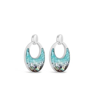 &earth - Deep Ocean Earrings - Silver