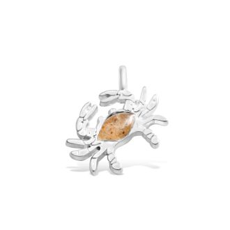 Beach Charm - Crab | The Original Beach Sand Jewelry Co. | Dune Jewelry