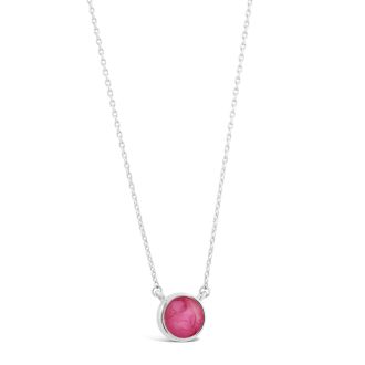 Birth Month Flower Necklace - April - Daisy