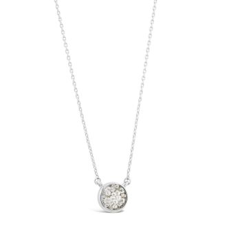 Birth Month Power Stone Necklace - April - Diamond