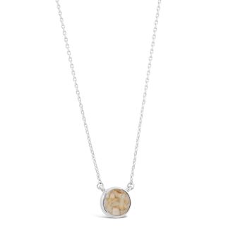 Birth Month Shell Necklace - April - Puka Shell