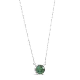 Birth Month Power Stone Necklace - May - Emerald