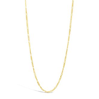 Collectible Travel Treasures™ Figaro Chain - 14k Gold Vermeil